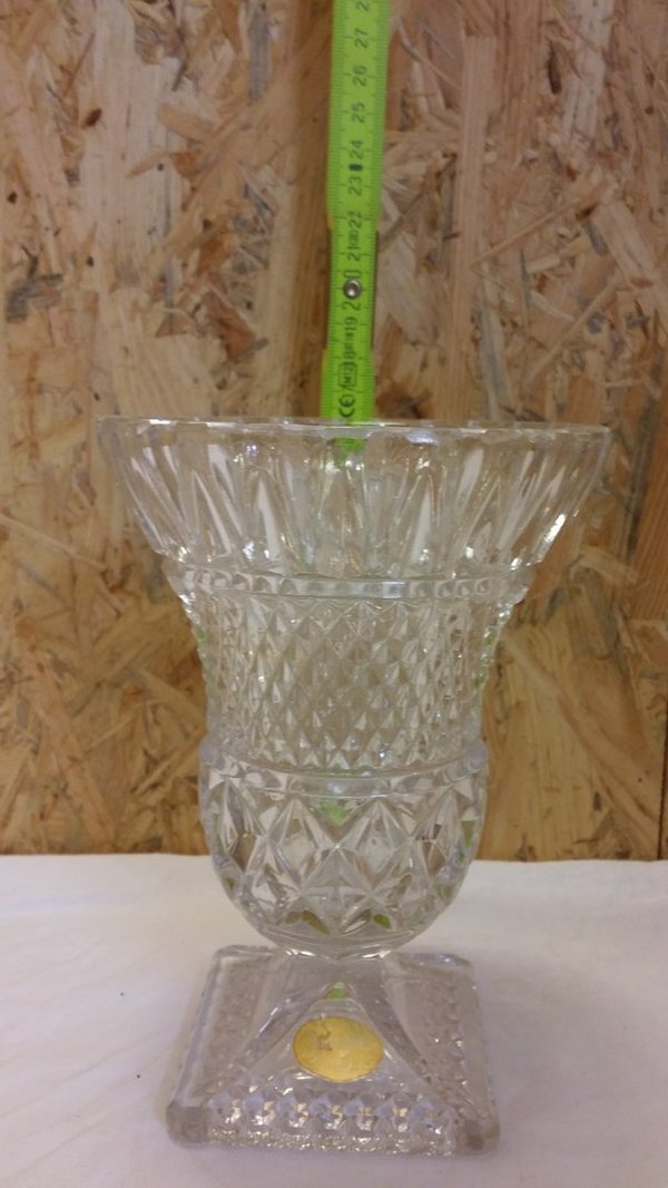 Bleikristall Pokal Vase