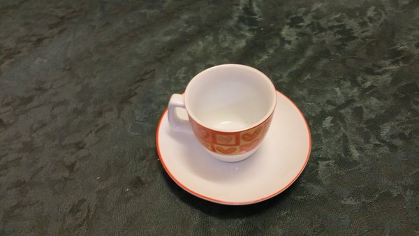Espresso Tasse mit Unterteller der Firma Retsch Arzberg